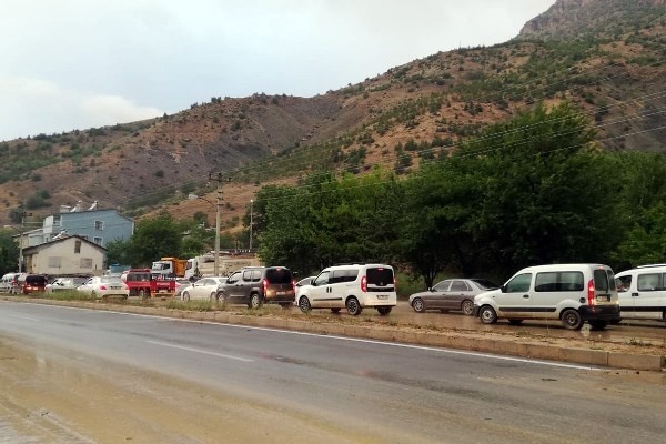 Gümüşhane'yi sel vurdu! Sadece 10 dakika 12