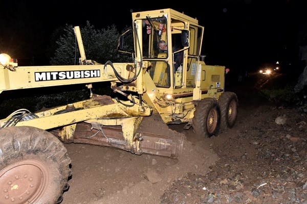 Gümüşhane'yi sel vurdu! Sadece 10 dakika 13