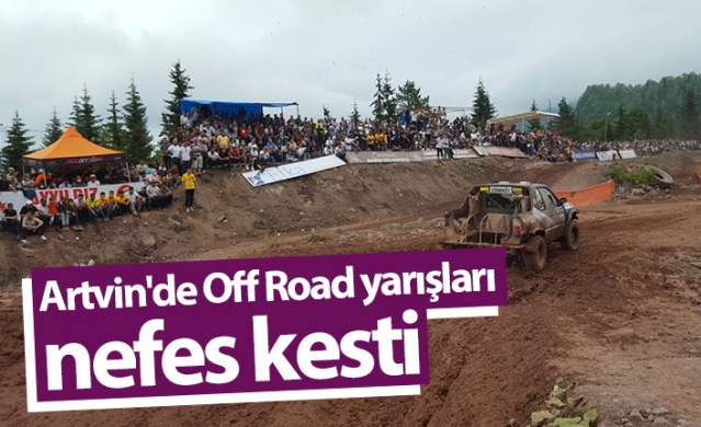 Artvin'de Off Road yarışları nefes kesti 1