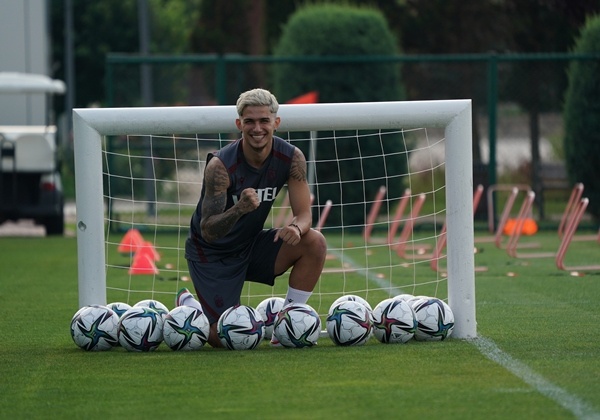 Trabzonspor  TFF tesislerinde yeni sezona hazırlanıyor. 12 Temmuz 2021 24