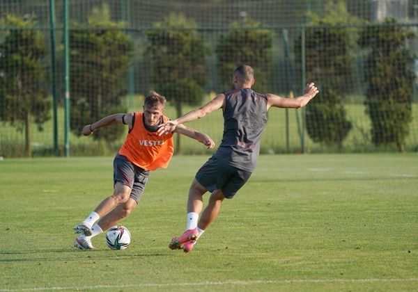 Trabzonspor  TFF tesislerinde yeni sezona hazırlanıyor. 12 Temmuz 2021 19
