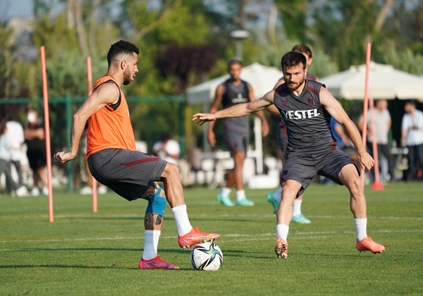 Trabzonspor  TFF tesislerinde yeni sezona hazırlanıyor. 12 Temmuz 2021 7