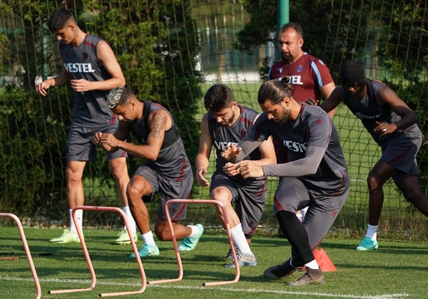 Trabzonspor  TFF tesislerinde yeni sezona hazırlanıyor. 12 Temmuz 2021 23