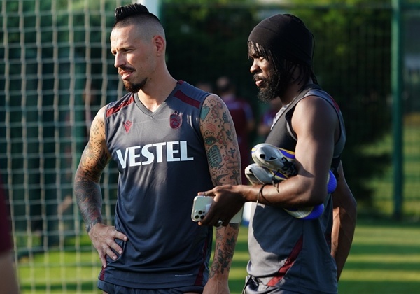 Hamsik antrenmanda! Trabzonspor 3. etaba başladı 5