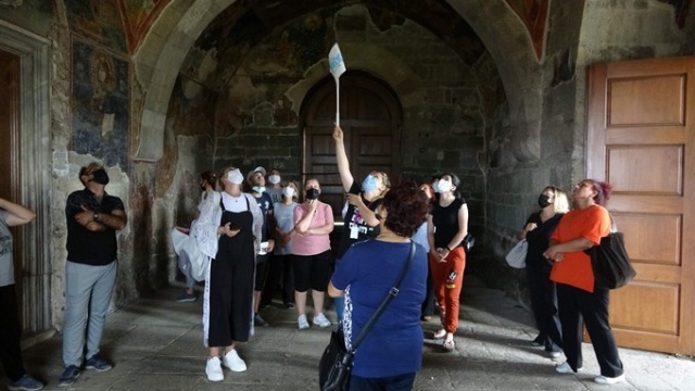 Trabzon'un Ayasofya'sına ziyaretçi akını 8