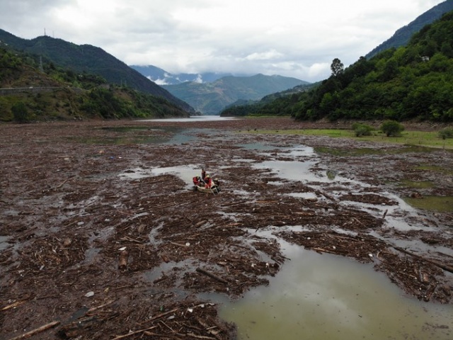 Artvin'de selde kaybolan adamın son paylaşımı ortaya çıktı 14