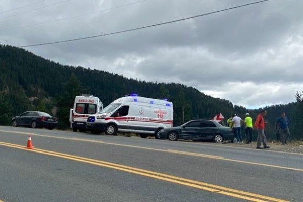 Zigana Dağında trafik kazası: 9 yaralı 2