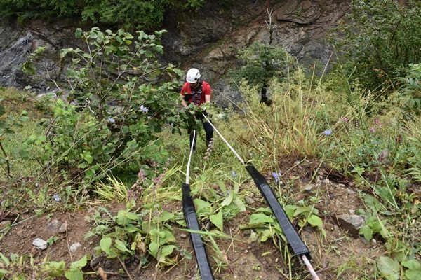 Trabzon'da sel ve heyelanlara 'Moloz bariyeri' önlemi 9