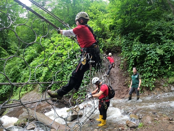Trabzon'da sel ve heyelanlara 'Moloz bariyeri' önlemi 34