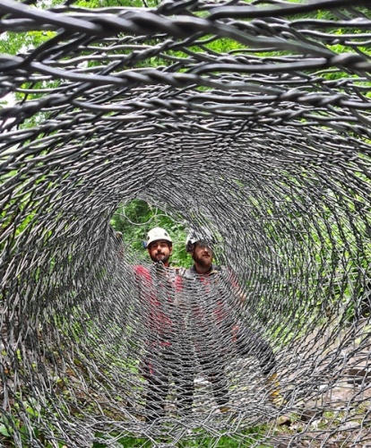 Trabzon'da sel ve heyelanlara 'Moloz bariyeri' önlemi 20