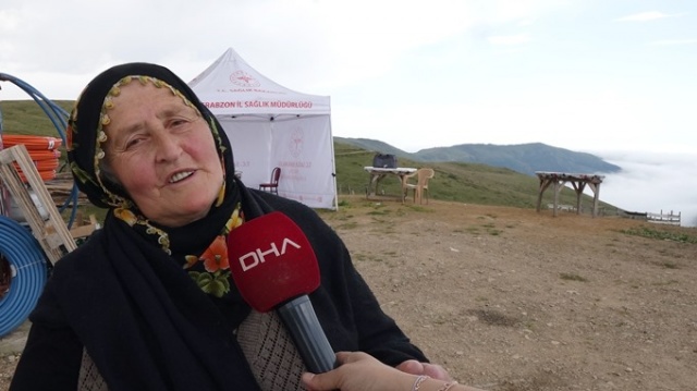 Karadeniz'de vakalar artınca aşı çadırları yaylaya taşındı. 6