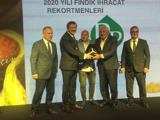 Fındığa değer katanlar ve kazandıranlar ödül töreni 1