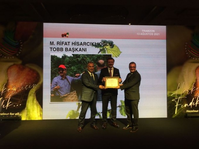 Fındığa değer katanlar ve kazandıranlar ödül töreni 2