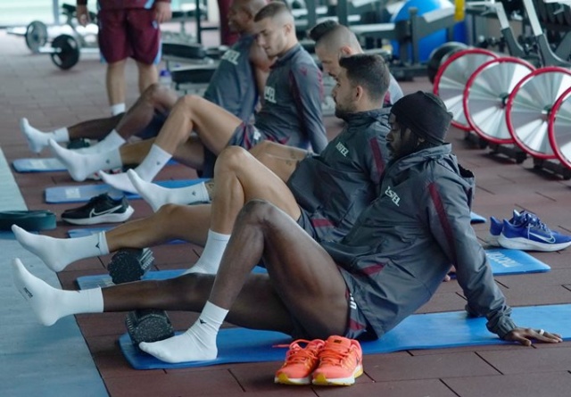 Trabzonspor'da Roma hazırlıkları başladı 4