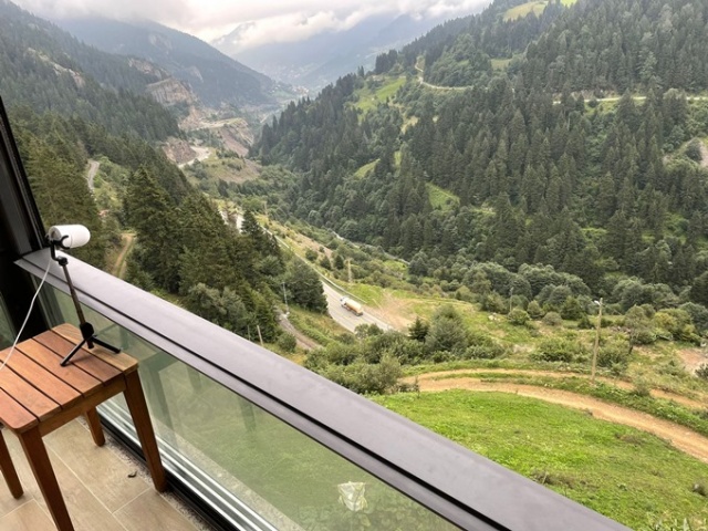 Trabzon'da evine dadanan bozayı Profesörün başına bela oldu 13