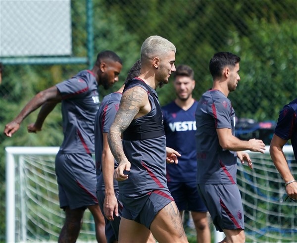 Trabzonspor'da Galatasaray maçı hazırlıklarına ara verildi. 5 eylül 2021 6