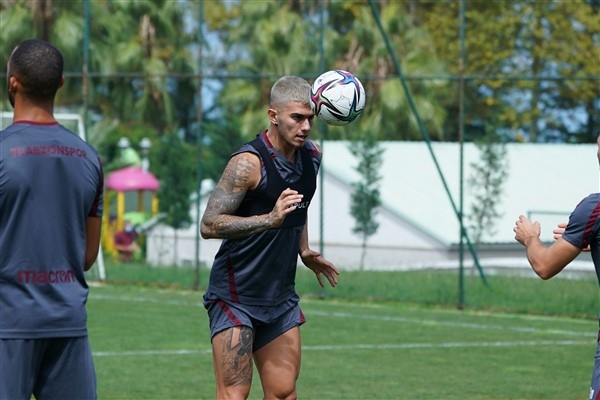 Trabzonspor'da Galatasaray maçı hazırlıklarına ara verildi. 5 eylül 2021 13