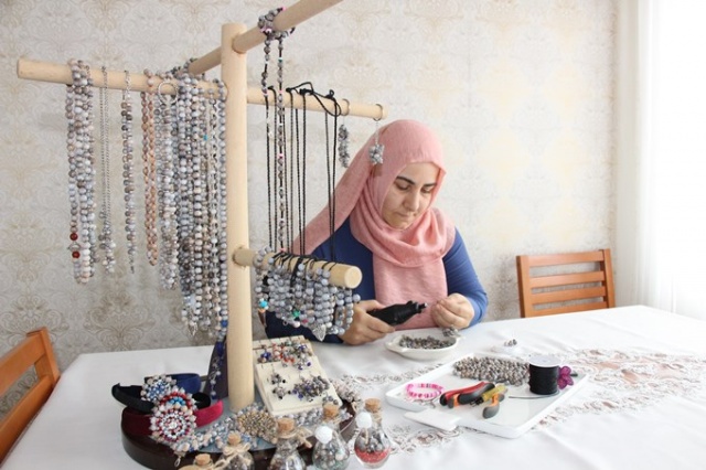 Trabzon'da tohumları sanata dönüştürüyor 6