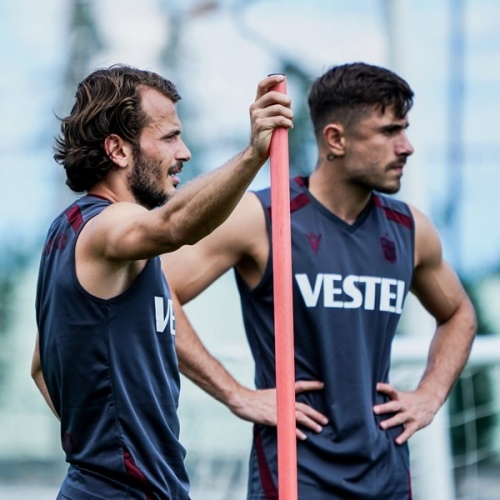 Trabzonspor, Galatasaray derbisi öncesi hazırlıklarını sürdürdü 3