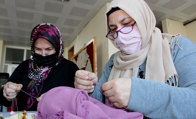 Trabzonlu kadıların emekleri Arapların ilgisini çekiyor 5