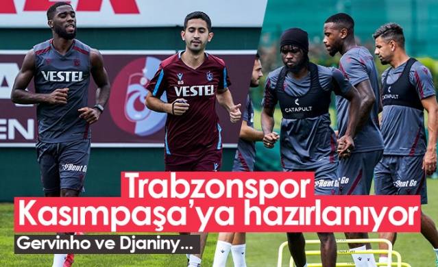 Trabzonspor'da Kasımpaşa mesaisi: Hazırlıklar tüm hızıyla sürüyor 1