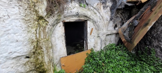 Trabzon'da yangın sonrası 2 bin yıllık şapel ortaya çıktı 10