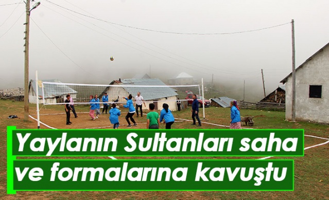 Yaylanın Sultanları yeni saha ve formalarına kavuştu 1