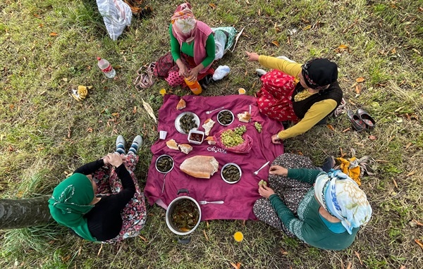 Doğu Karadeniz'in çalışkan kadınları "güz" telaşında 7