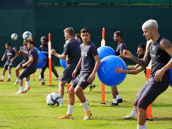 Trabzonspor Fenerbahçe maçı hazırlıklarını sürdürdü 20