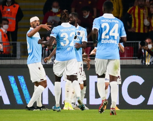 Göztepe Trabzonspor maçından kareler 28