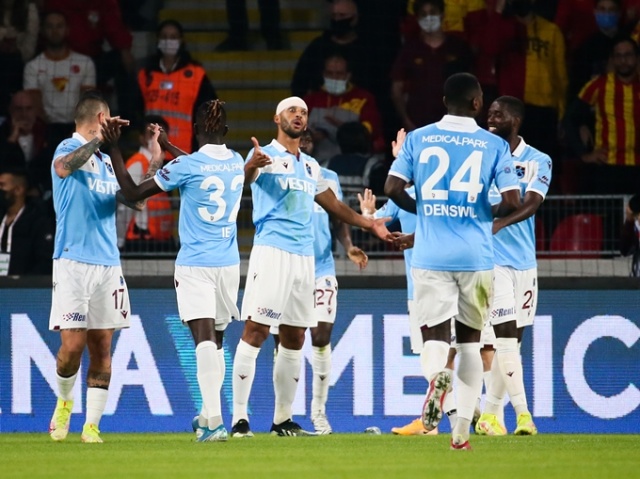 Göztepe Trabzonspor maçından kareler 8