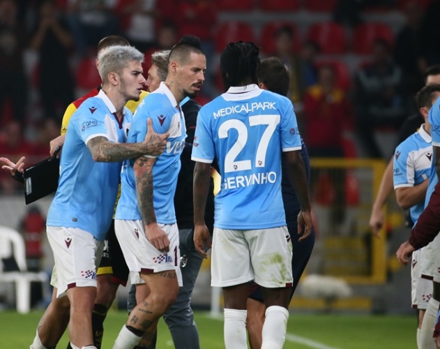 Göztepe Trabzonspor maçından kareler 15