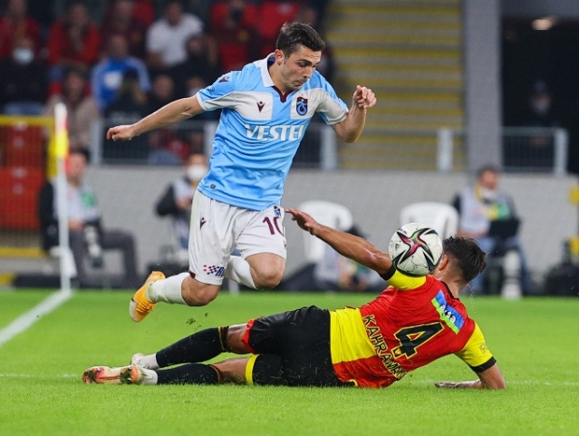 Göztepe Trabzonspor maçından kareler 13