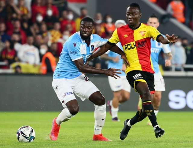 Göztepe Trabzonspor maçından kareler 11