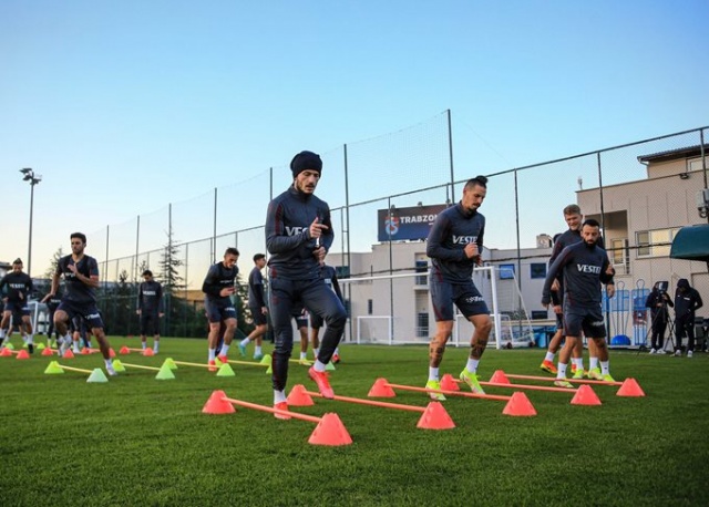 Trabzonspor Rizespor maçına hazırlanıyor 11