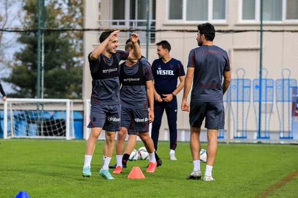 Trabzonspor, Beşiktaş maçı hazırlıklarını sürdürdü. 3 Kasım 2021 28