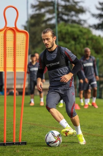 Trabzonspor, Beşiktaş maçı hazırlıklarını sürdürdü. 3 Kasım 2021 15