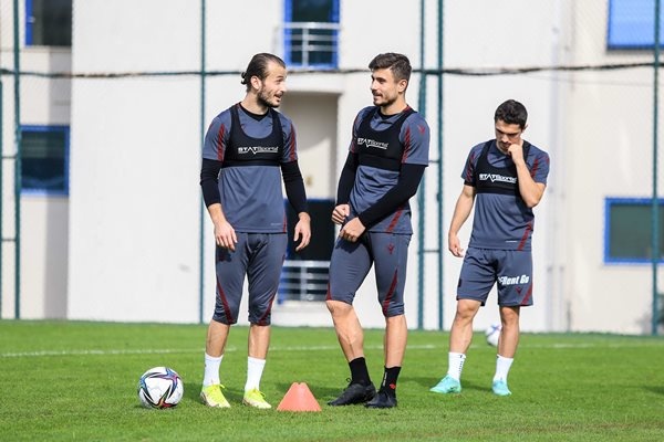 Trabzonspor, Beşiktaş maçı hazırlıklarını sürdürdü. 3 Kasım 2021 9