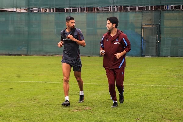 Trabzonspor, Beşiktaş maçı hazırlıklarını sürdürdü. 3 Kasım 2021 31