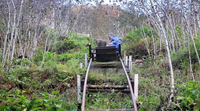 Trabzon'da zorlu araziye raylı sistemli çözüm 12