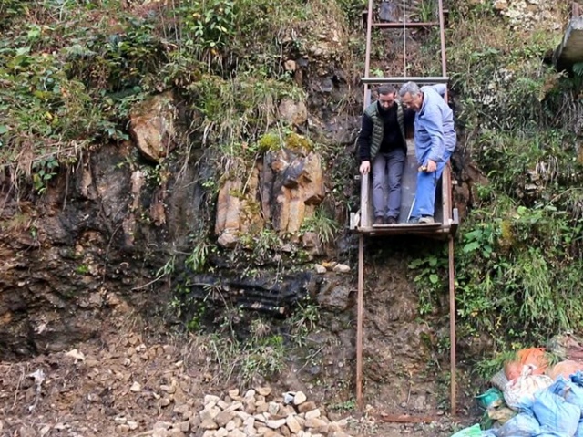 Trabzon'da zorlu araziye raylı sistemli çözüm 5