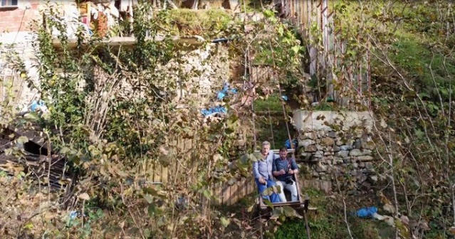 Trabzon'da zorlu araziye raylı sistemli çözüm 14