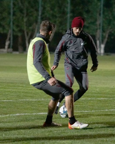 Trabzonspor Gaziantep FK maçına hazırlanıyor. 8