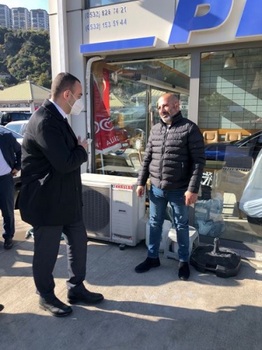 MHP Ortahisar'dan Trabzon Galericiler sitesine ziyaret. 2