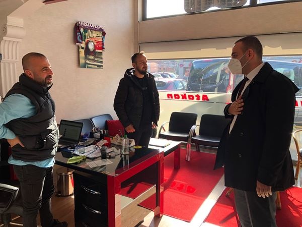 MHP Ortahisar'dan Trabzon Galericiler sitesine ziyaret. 28