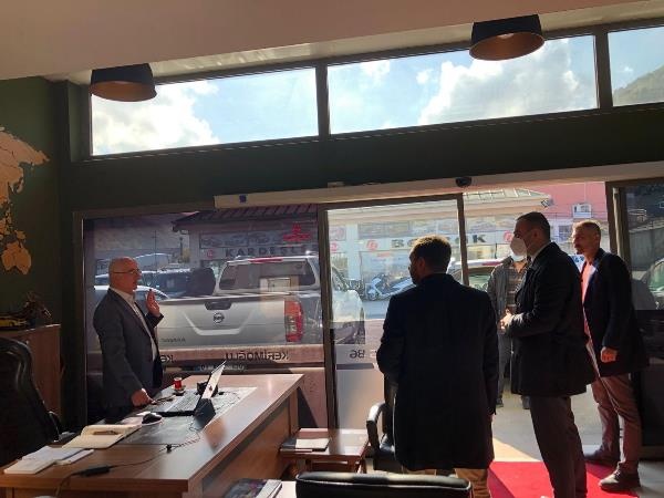 MHP Ortahisar'dan Trabzon Galericiler sitesine ziyaret. 12