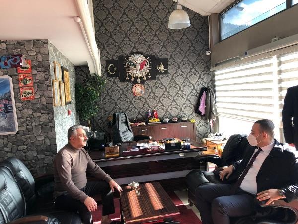 MHP Ortahisar'dan Trabzon Galericiler sitesine ziyaret. 17