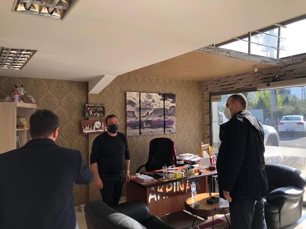 MHP Ortahisar'dan Trabzon Galericiler sitesine ziyaret. 14