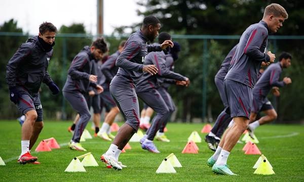Trabzonspor'da neşeli antrenman! Un ve yumurtaya buladılar 24
