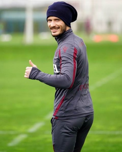 Trabzonspor'da neşeli antrenman! Un ve yumurtaya buladılar 7